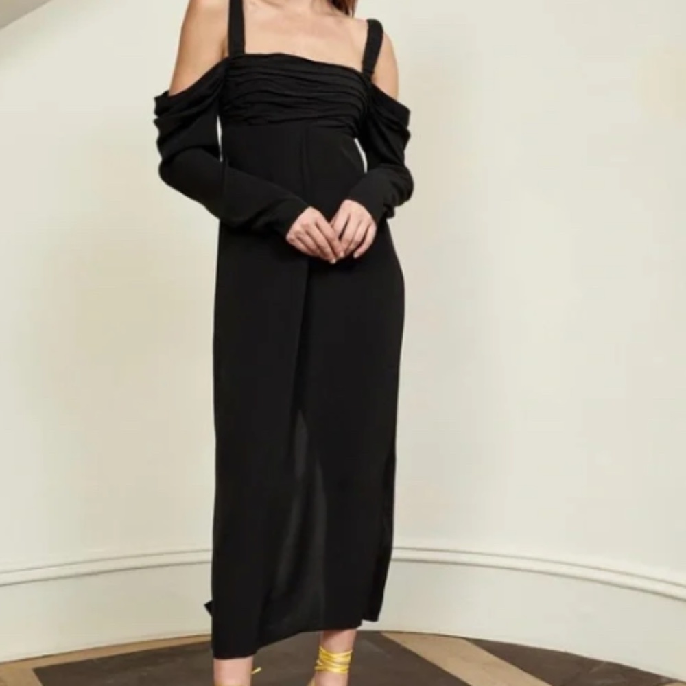 La Ligne Cold Shoulder Eve Dress - size small